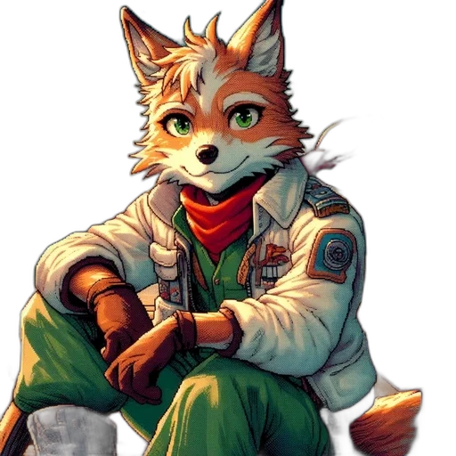 staff, jacket, animal, face transparent PNG cut-out