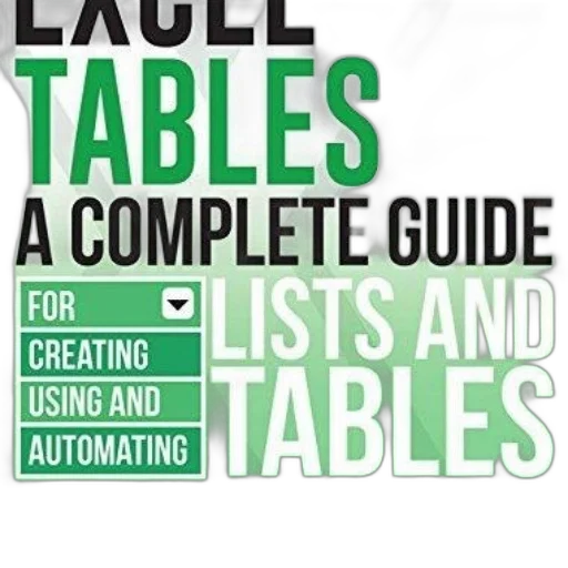 excel, tables, complete, guide transparent PNG cut-out