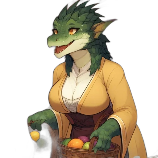 dragon, staff, concept art, fantasy art transparent PNG cut-out