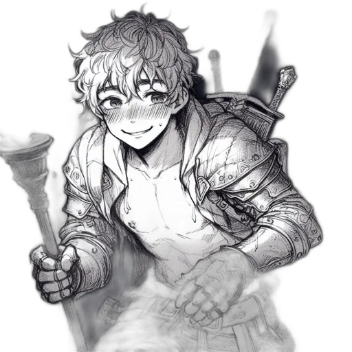 weapon, sword, staff, concept art transparent PNG cut-out