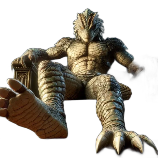 creature, dragon, animal, robot transparent PNG cut-out