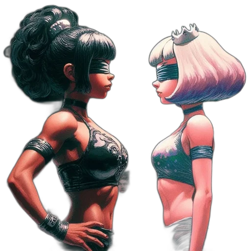 concept art, comic book art, fantasy art, 3d render transparent PNG cut-out