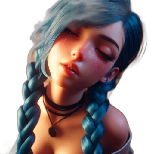 dress, face, jewelry, staff transparent PNG cut-out
