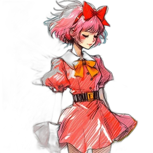 dress, staff, weapon, jacket transparent PNG cut-out