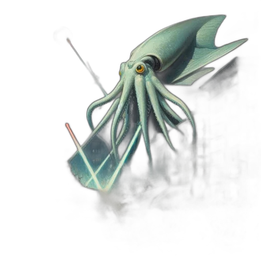 creature, staff, weapon, umbrella transparent PNG cut-out