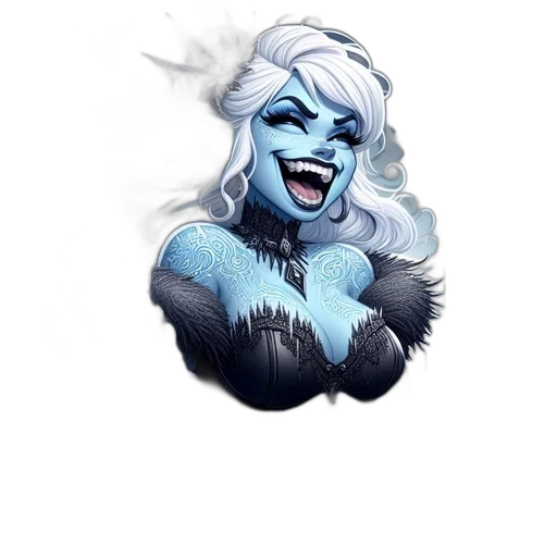 staff, mask, face, creature transparent PNG cut-out