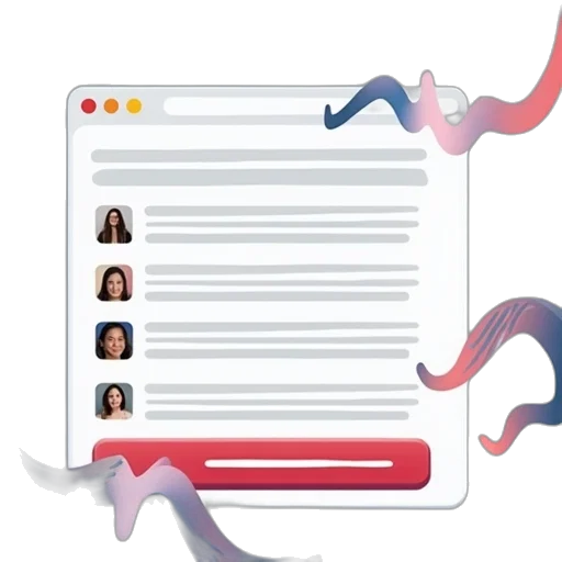 staff, colorful, pastel, website transparent PNG cut-out