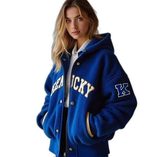 jacket, blue, women, flee transparent PNG cut-out