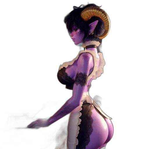 dress, staff, robot, hat transparent PNG cut-out