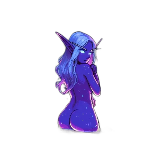 dress, hat, crown, staff transparent PNG cut-out