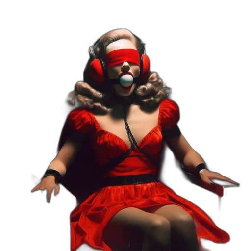 mask, dress, creature, robot transparent PNG cut-out