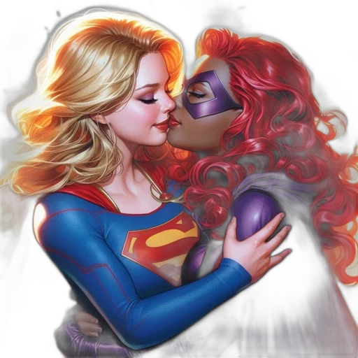 comic book art, concept art, watercolor, fantasy art transparent PNG cut-out