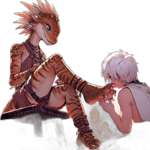 dragon, creature, weapon, animal transparent PNG cut-out