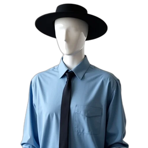 hat, jacket, staff, dress transparent PNG cut-out