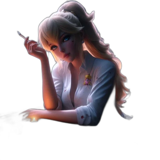 staff, dragon, dress, face transparent PNG cut-out