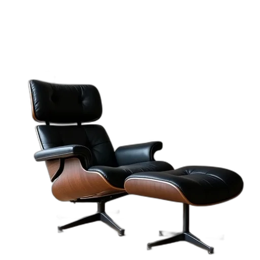 furniture, 3d render, photorealistic, black transparent PNG cut-out