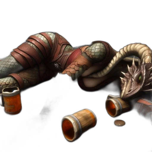 weapon, shoes, creature, dragon transparent PNG cut-out