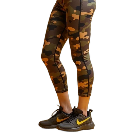 jacket, shoes, golden, earth tones transparent PNG cut-out