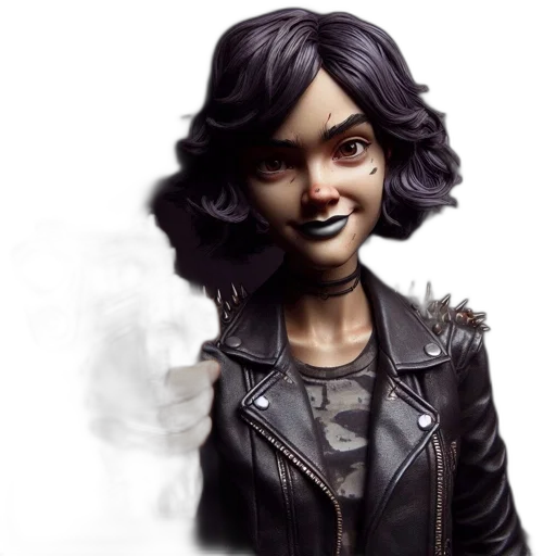 concept art, comic book art, 3d render, photorealistic transparent PNG cut-out