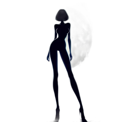dress, staff, creature, robot transparent PNG cut-out
