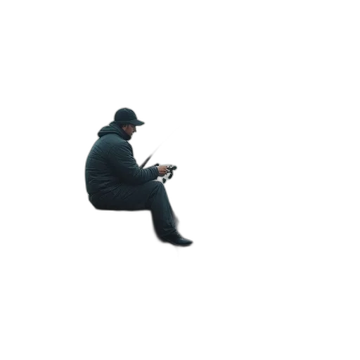 hat, staff, jacket, umbrella transparent PNG cut-out