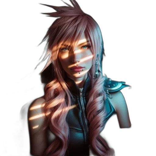 mask, hair, face, robot transparent PNG cut-out
