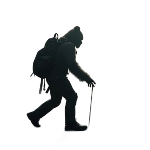 staff, creature, jacket, animal transparent PNG cut-out