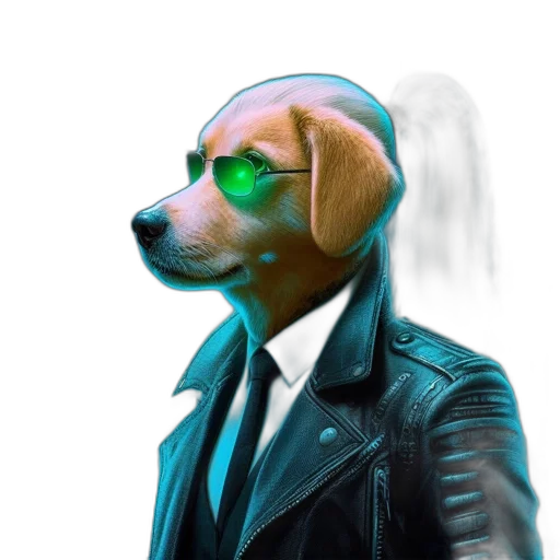 jacket, animal, mask, creature transparent PNG cut-out