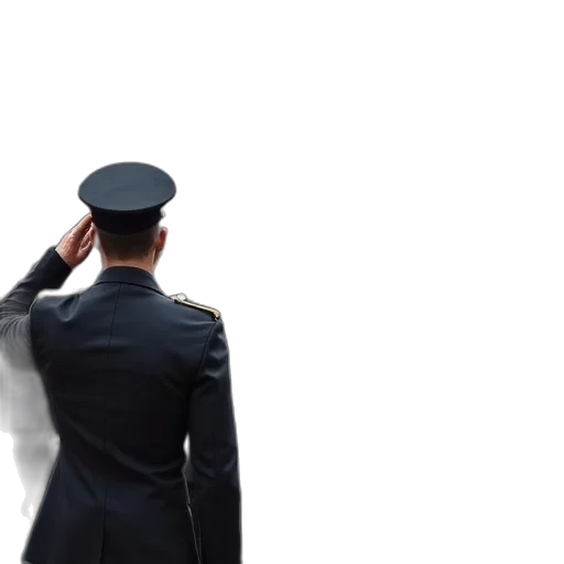 staff, hat, jacket, weapon transparent PNG cut-out