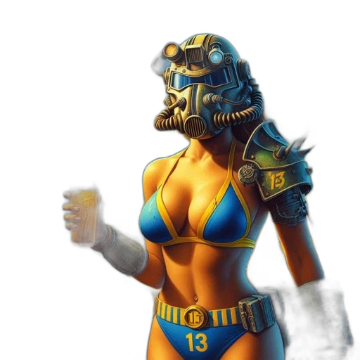 robot, mask, creature, concept art transparent PNG cut-out