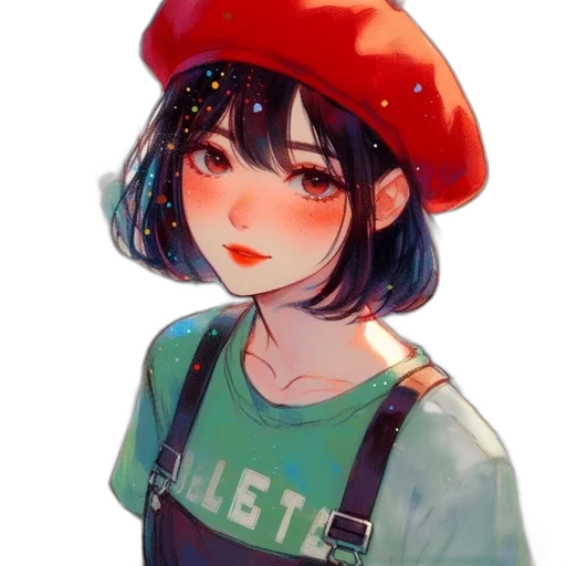 hat, face, staff, crown transparent PNG cut-out