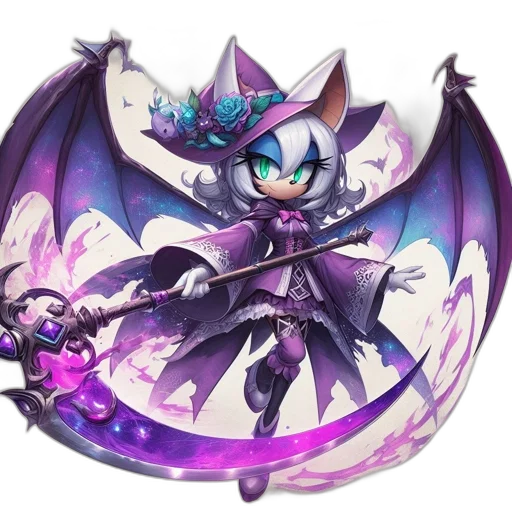 dragon, staff, weapon, fantasy art transparent PNG cut-out