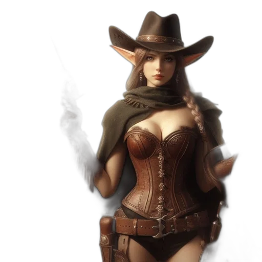hat, fantasy art, concept art, photorealistic transparent PNG cut-out