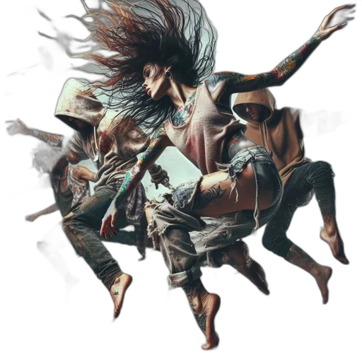 hair, weapon, sword, concept art transparent PNG cut-out