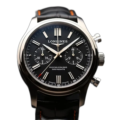 longines, general, chronograph, automatic transparent PNG cut-out