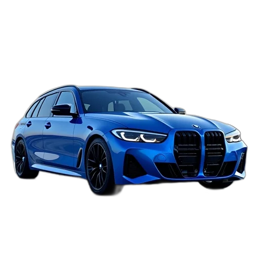 car, 3d render, photorealistic, new transparent PNG cut-out