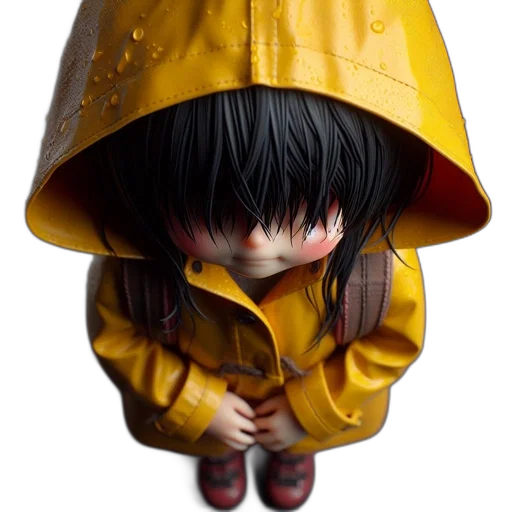 jacket, hat, umbrella, mask transparent PNG cut-out