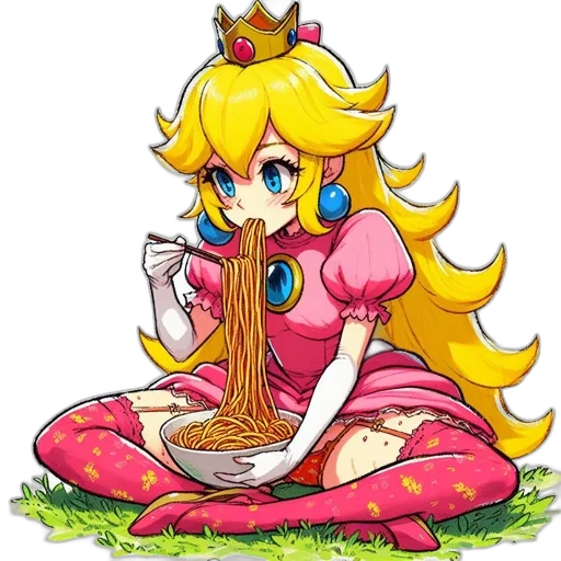 crown, food, dress, pixel art transparent PNG cut-out