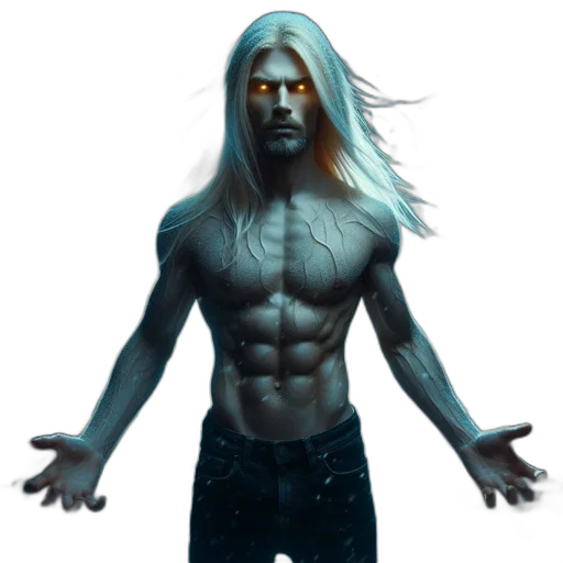 creature, hair, fantasy art, concept art transparent PNG cut-out