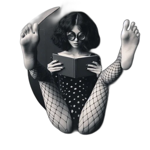 mask, dress, shoes, comic book art transparent PNG cut-out