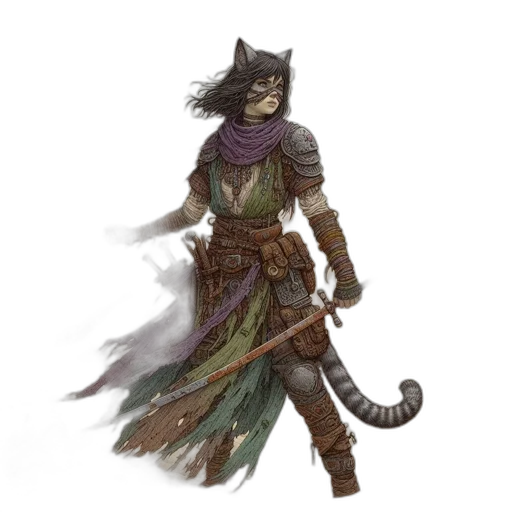staff, sword, dragon, fantasy art transparent PNG cut-out