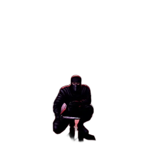 jacket, hat, creature, staff transparent PNG cut-out