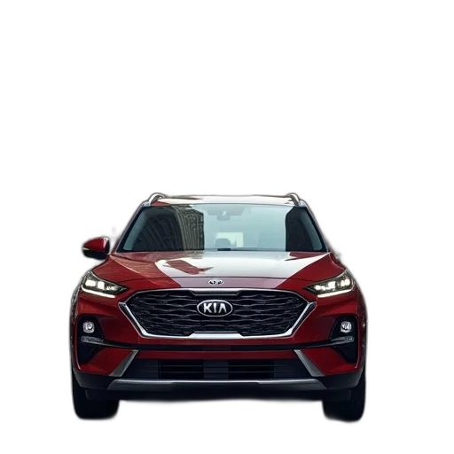 car, 3d render, 2014, kia transparent PNG cut-out