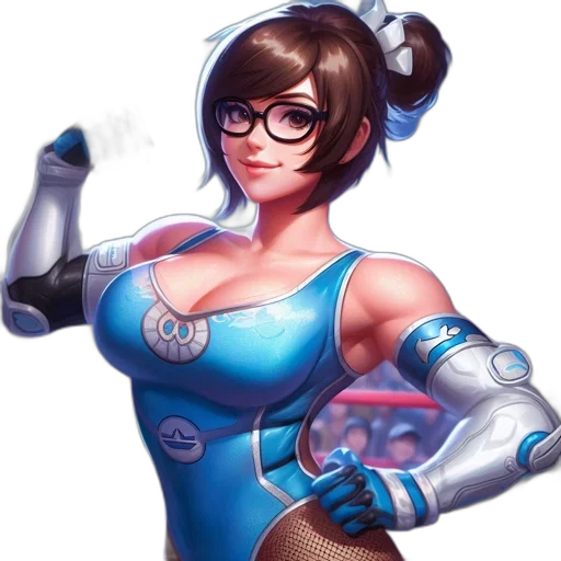 staff, robot, weapon, dress transparent PNG cut-out
