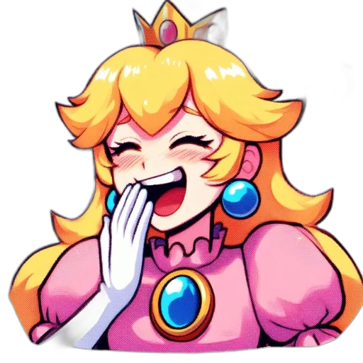 crown, face, staff, pixel art transparent PNG cut-out