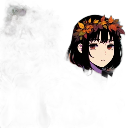 mask, crown, flower, dragon transparent PNG cut-out
