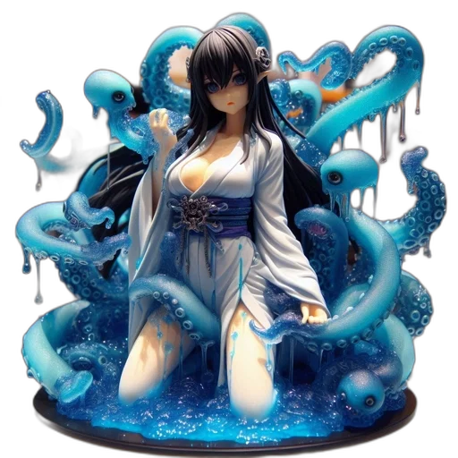 concept art, fantasy art, 3d render, comic book art transparent PNG cut-out