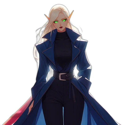 staff, jacket, dress, crown transparent PNG cut-out
