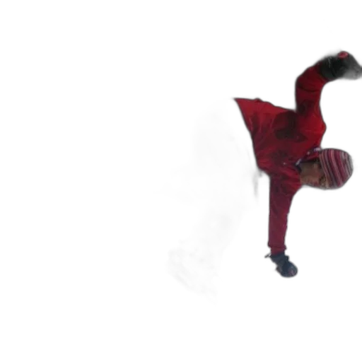 staff, 3d render, outer space, red transparent PNG cut-out