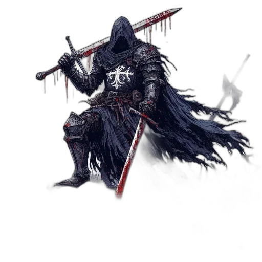 sword, weapon, staff, creature transparent PNG cut-out